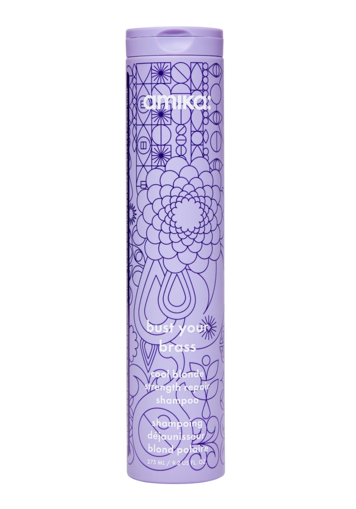 bust your brass cool blonde strength repair shampoo