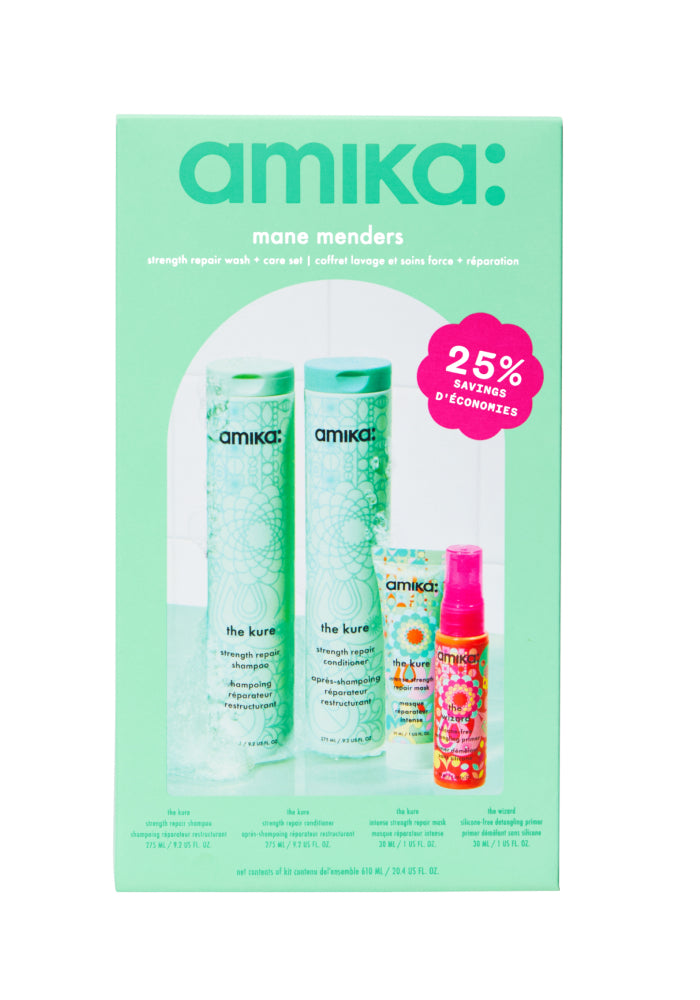 Mane Menders Strength Repair Wash + Care Set