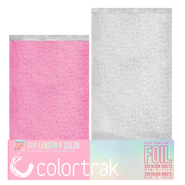 Colortrak Duo Length Pop-Up Foil Blush/ Silver