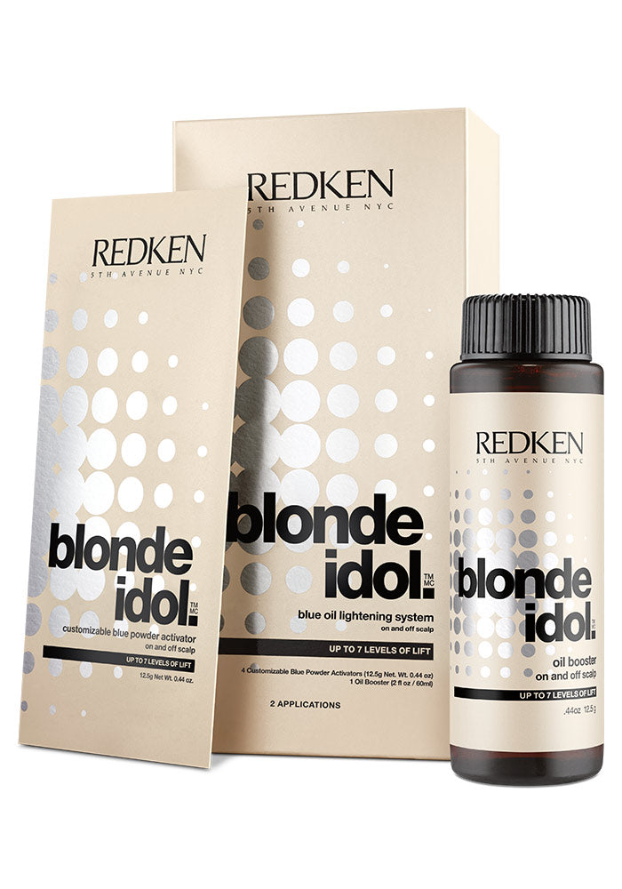 Blonde Idol Blue Oil Lightening System