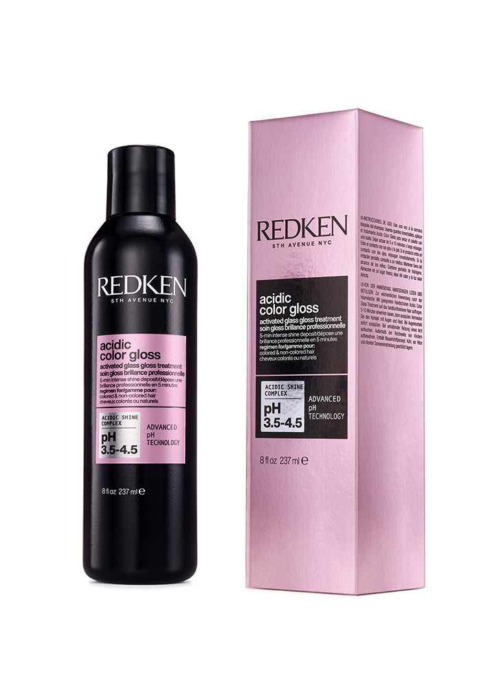 Acidic Color Gloss Activated Glass Gloss Treatment