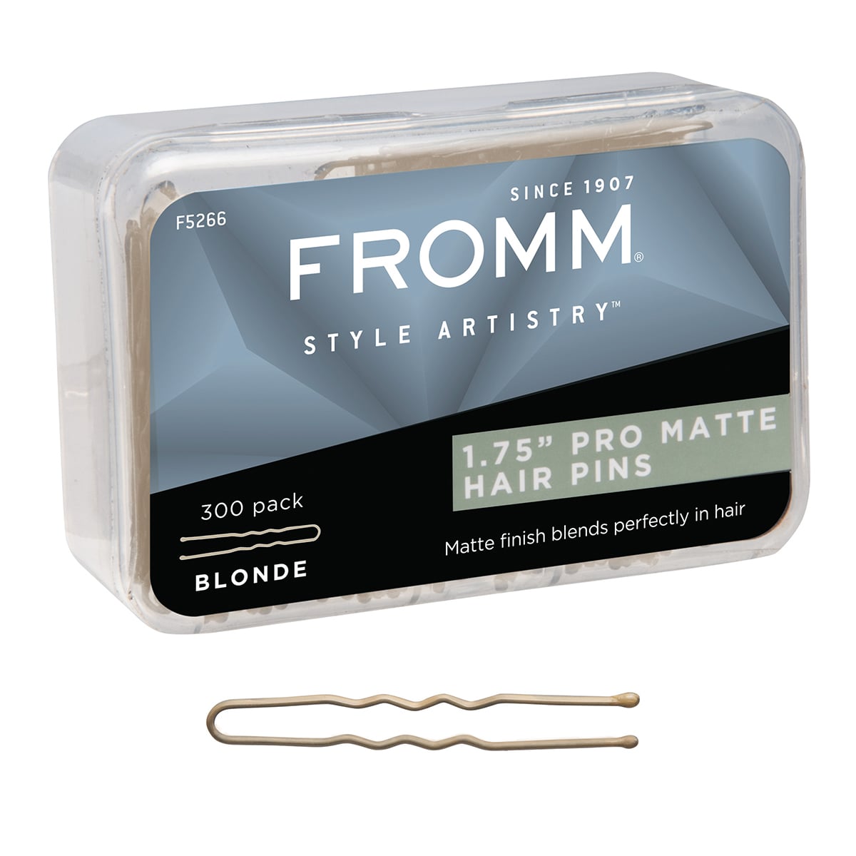 Fromm Style Artistry 1.75" Pro Matte Hair Pins, 300 Pack