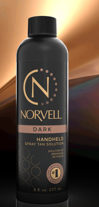 Norvell Professional Handheld Spray Tan Solution, Dark