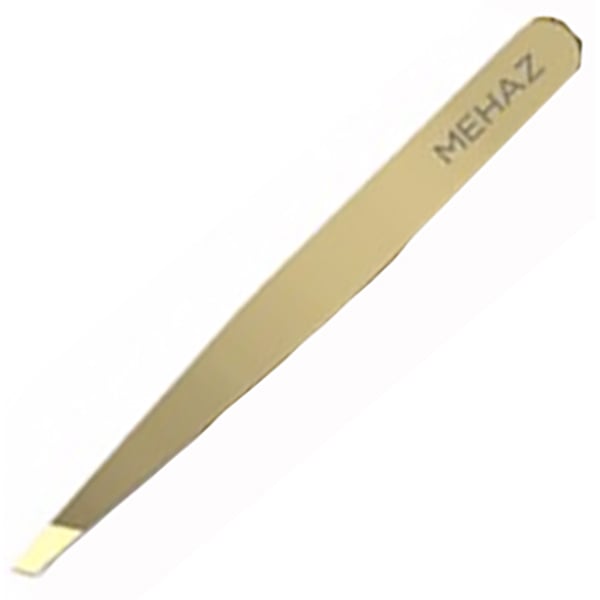 Mehaz Professional Gold Tweezer & Pouch