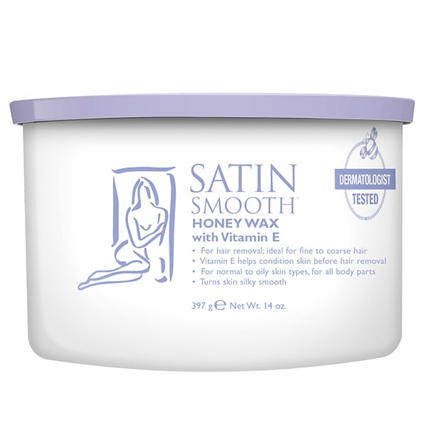 Satin Smooth Honey Wax with Vitamin E