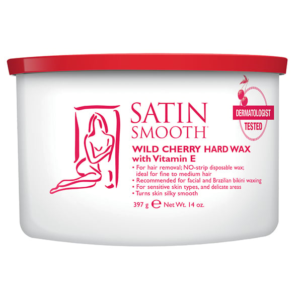 Satin Smooth Wild Cherry Hard Wax