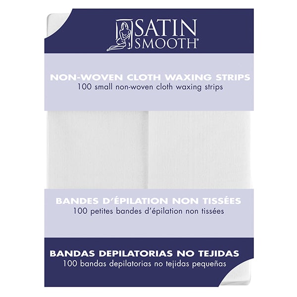 Satin Smooth Small Non-Woven Cloth Waxing Strips