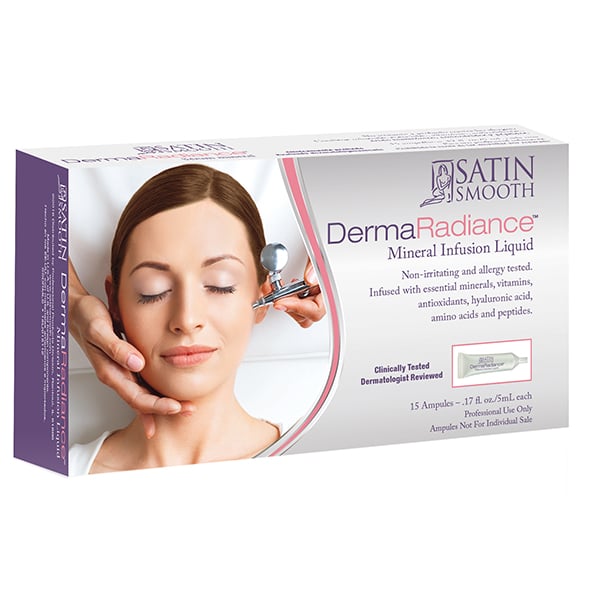 Satin Smooth Derma Radiance Mineral Infusion Liquid, 15 Ampules