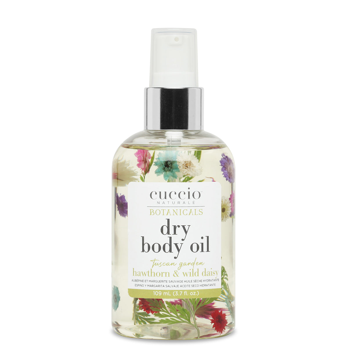 Cuccio Botanicals Dry Body Oil, 3.7 oz (Italian Garden Collection)