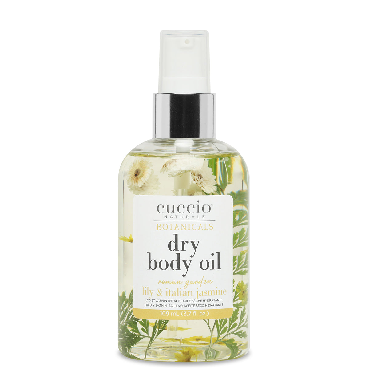 Cuccio Botanicals Dry Body Oil, 3.7 oz (Italian Garden Collection)