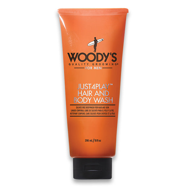 Woody's Just4Play Hair and Body Wash