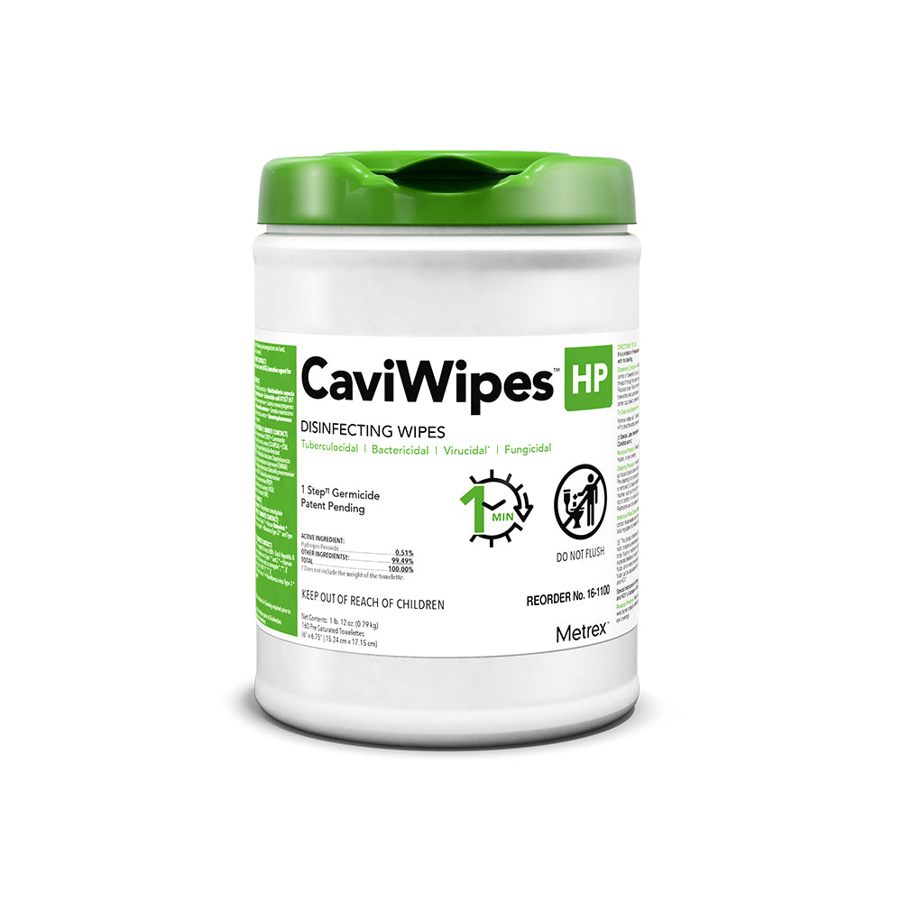 Caviwipes Hp (6” X 675”) – 160 Towelettes Per Canister