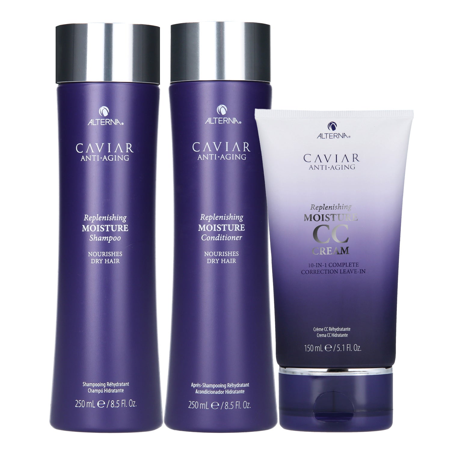 Caviar Indulgence Moisture Trio 3pc Kit