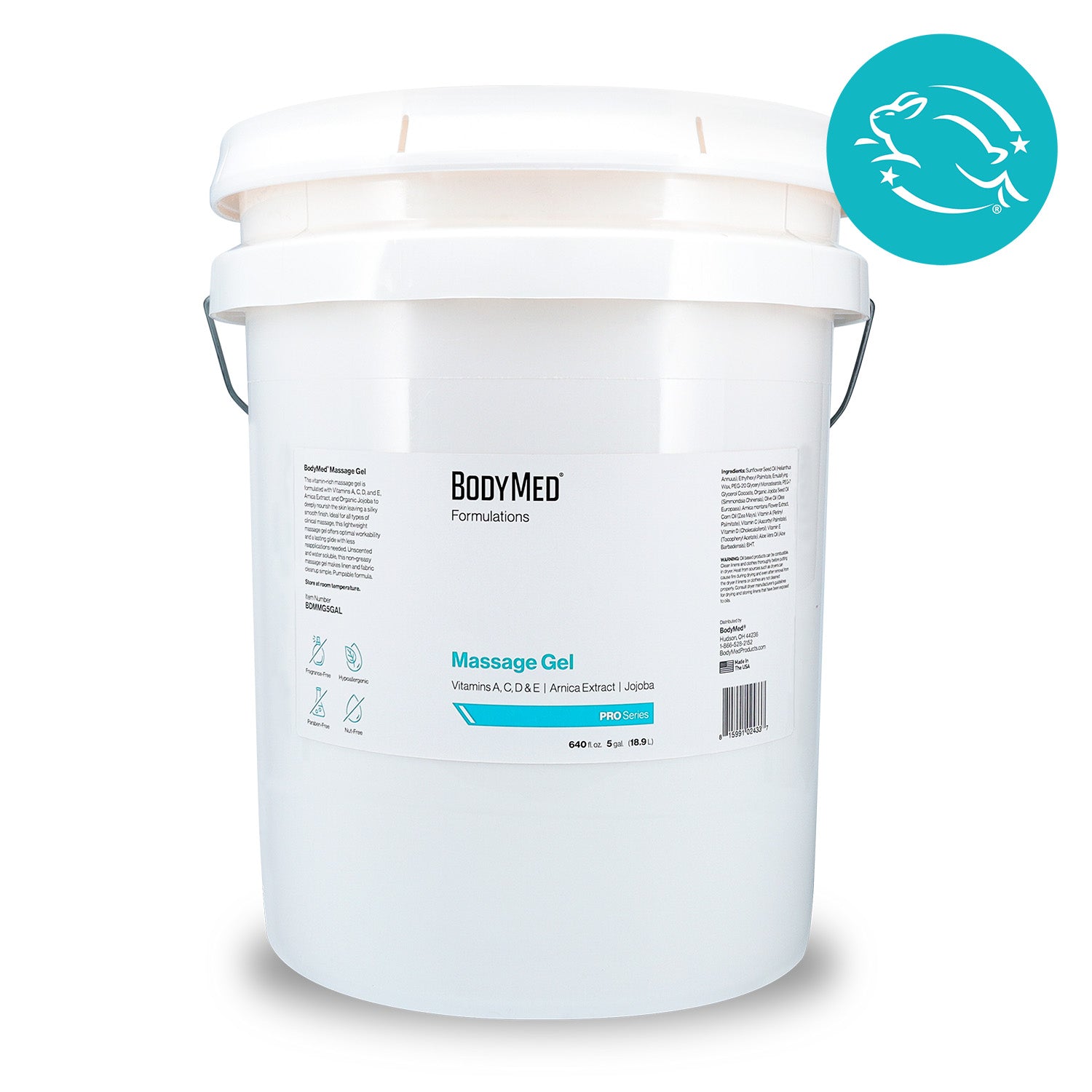 Massage Gel 5 Gallon Pail