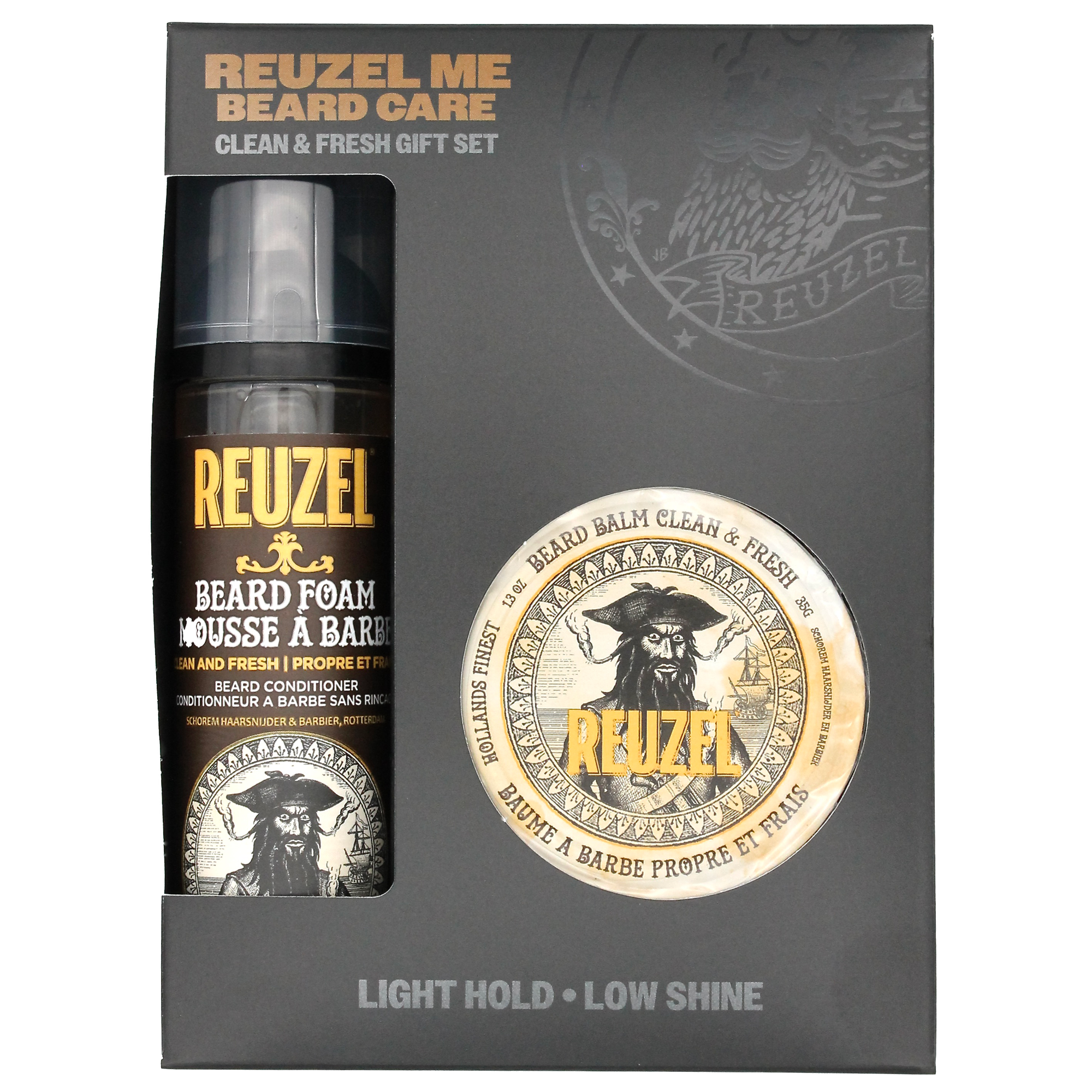 Reuzel-Me Beard Care Gift Set, Clean & Fresh