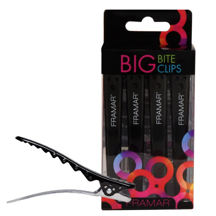 CLIPS: Big Bite Clips - 4 Pk - Black