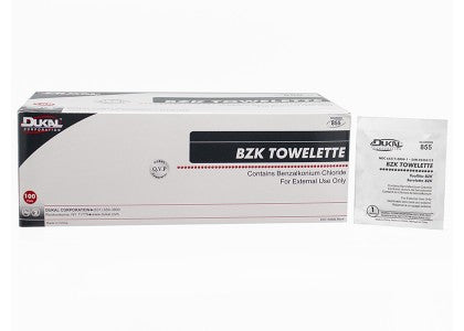 Bzk Towelette 5"X 8" 100/Box