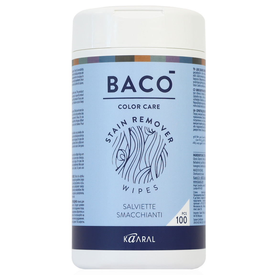 Baco Stain Remover Wipes 100ct