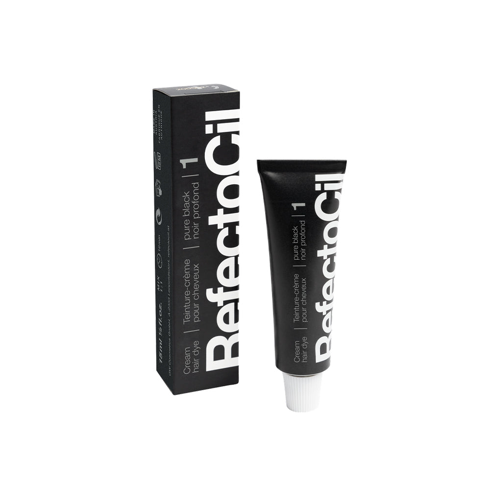 Pure Black Cream Hair Dye