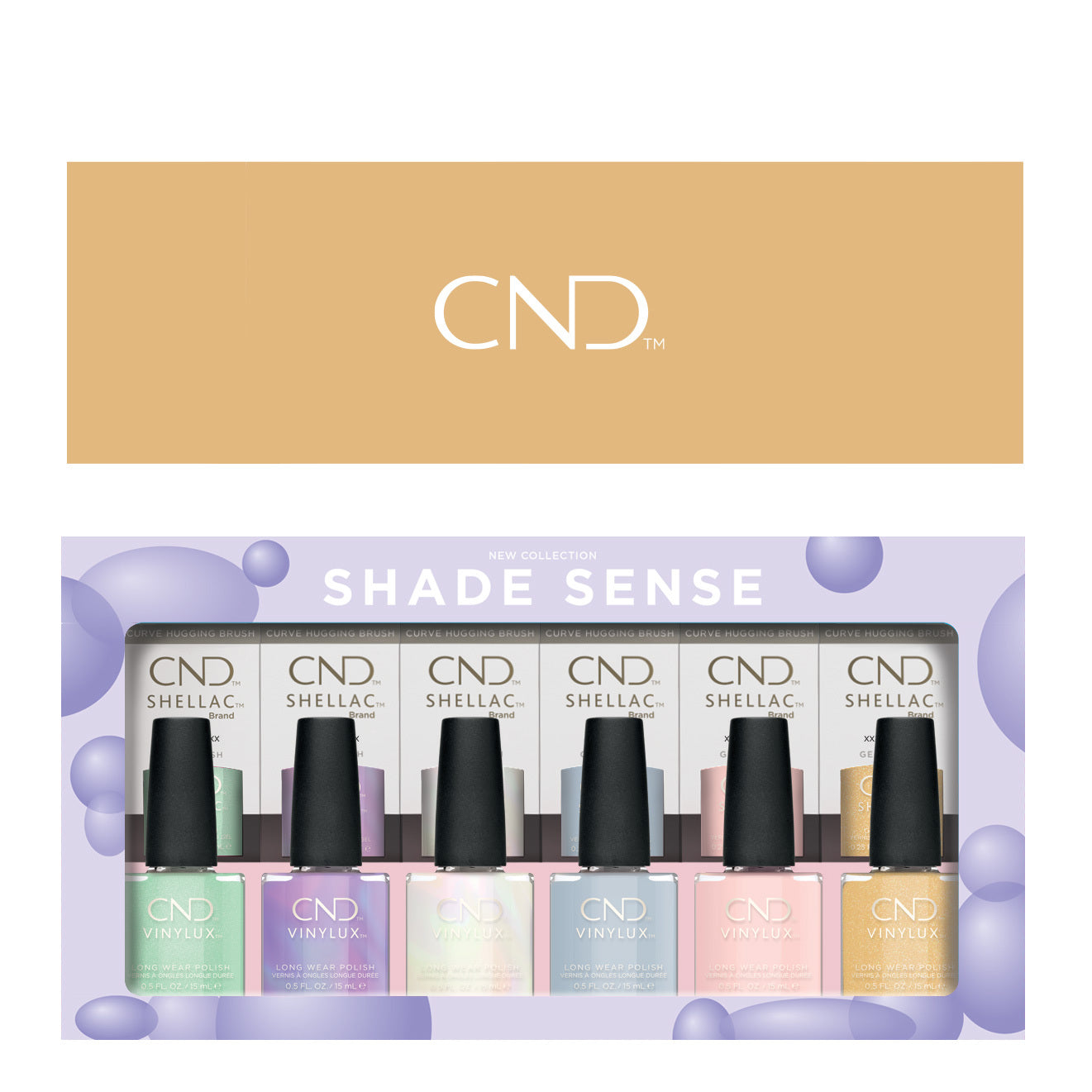 Shade Sense Shellac & Vinylux Prepack 12pc