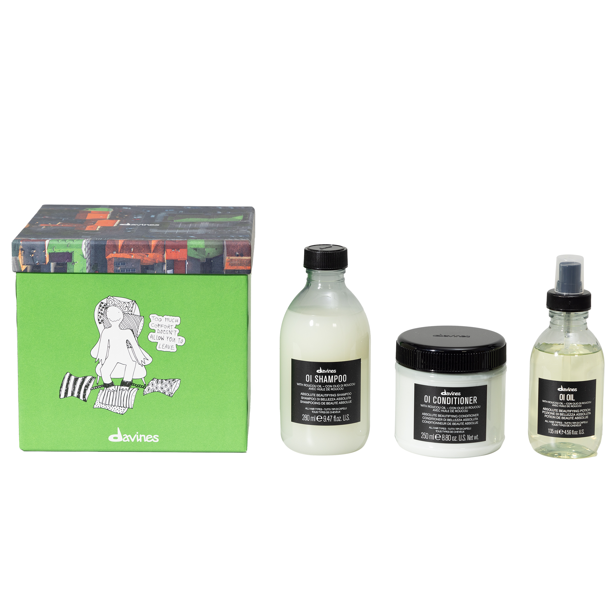Holiday 2024 Davines - Oi Kit the Lazy Box