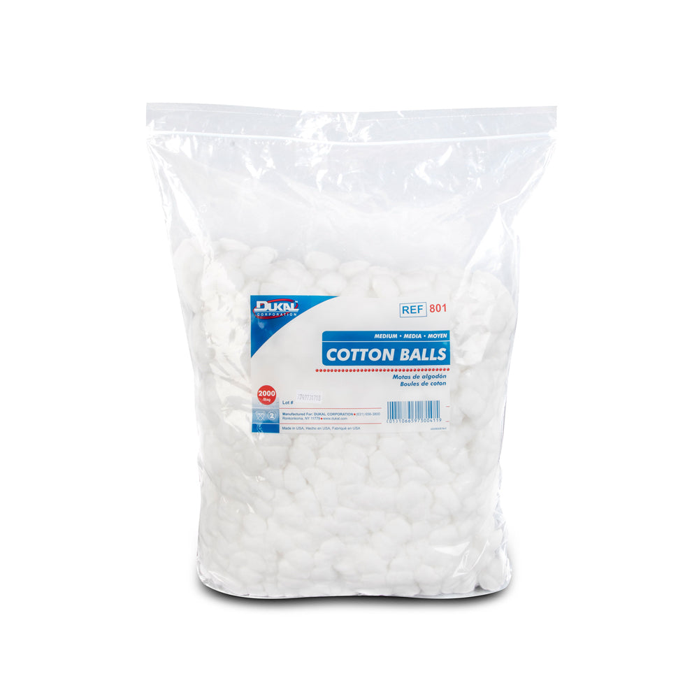 100% Cotton Balls Soft Uniform To Size 2000/Bag