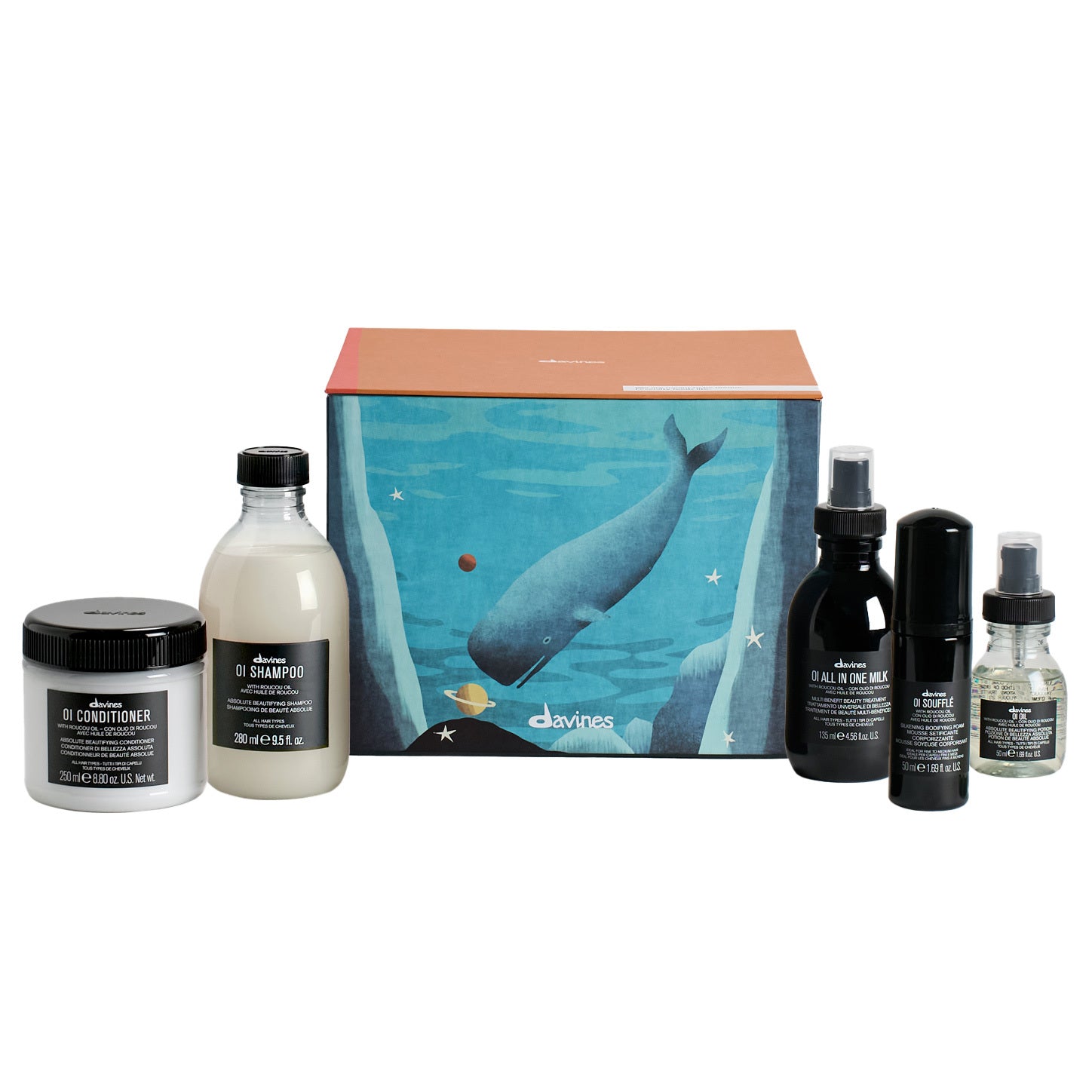 Holiday with Davines: Deep Marine World Gift Box