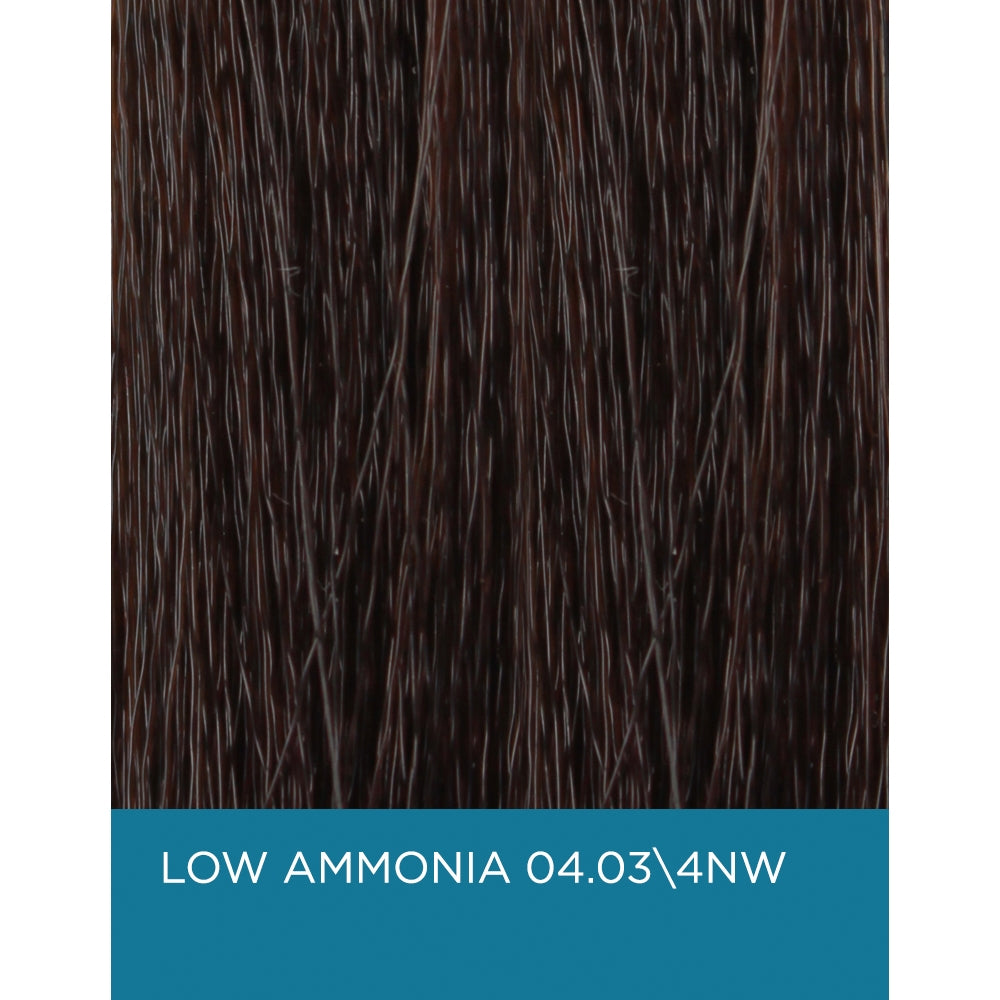 EuforaColor 4.03 / 4NW - Medium Natural Warm Brown - Low Ammonia