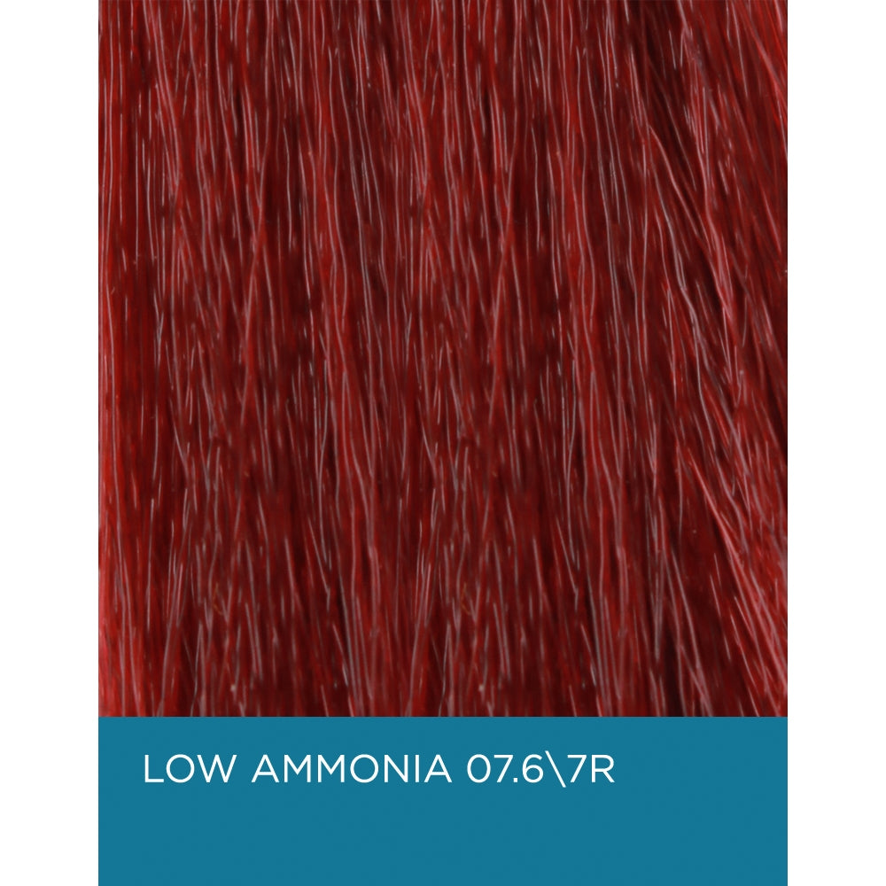 EuforaColor 7.6 / 7R - Medium Red Blonde - Low Ammonia