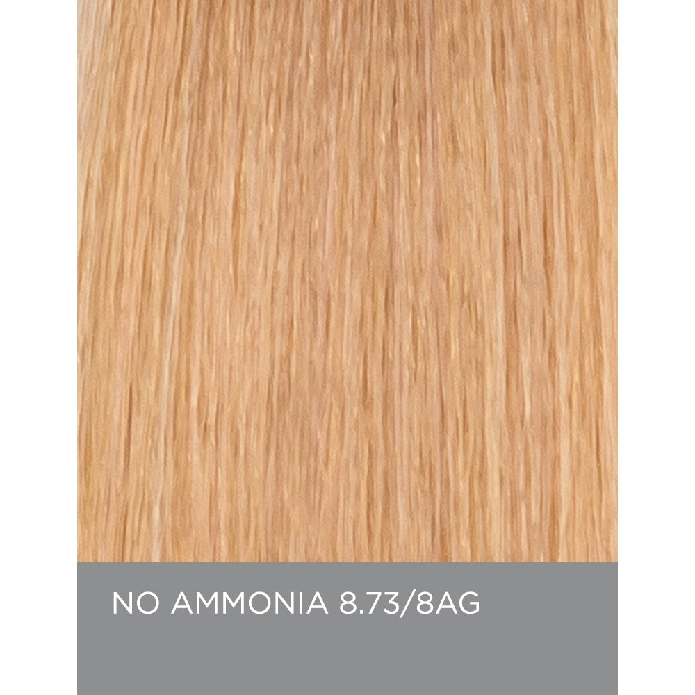 EuforaColor 8.73 / 8AG - Light Cappuccino Blonde - No Ammonia