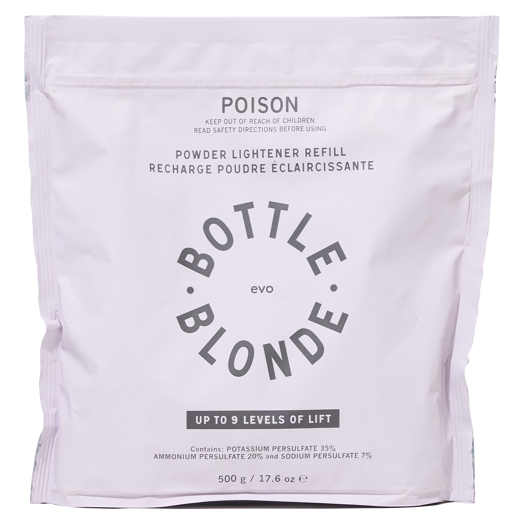 bottle blonde powder 500G refill pouch