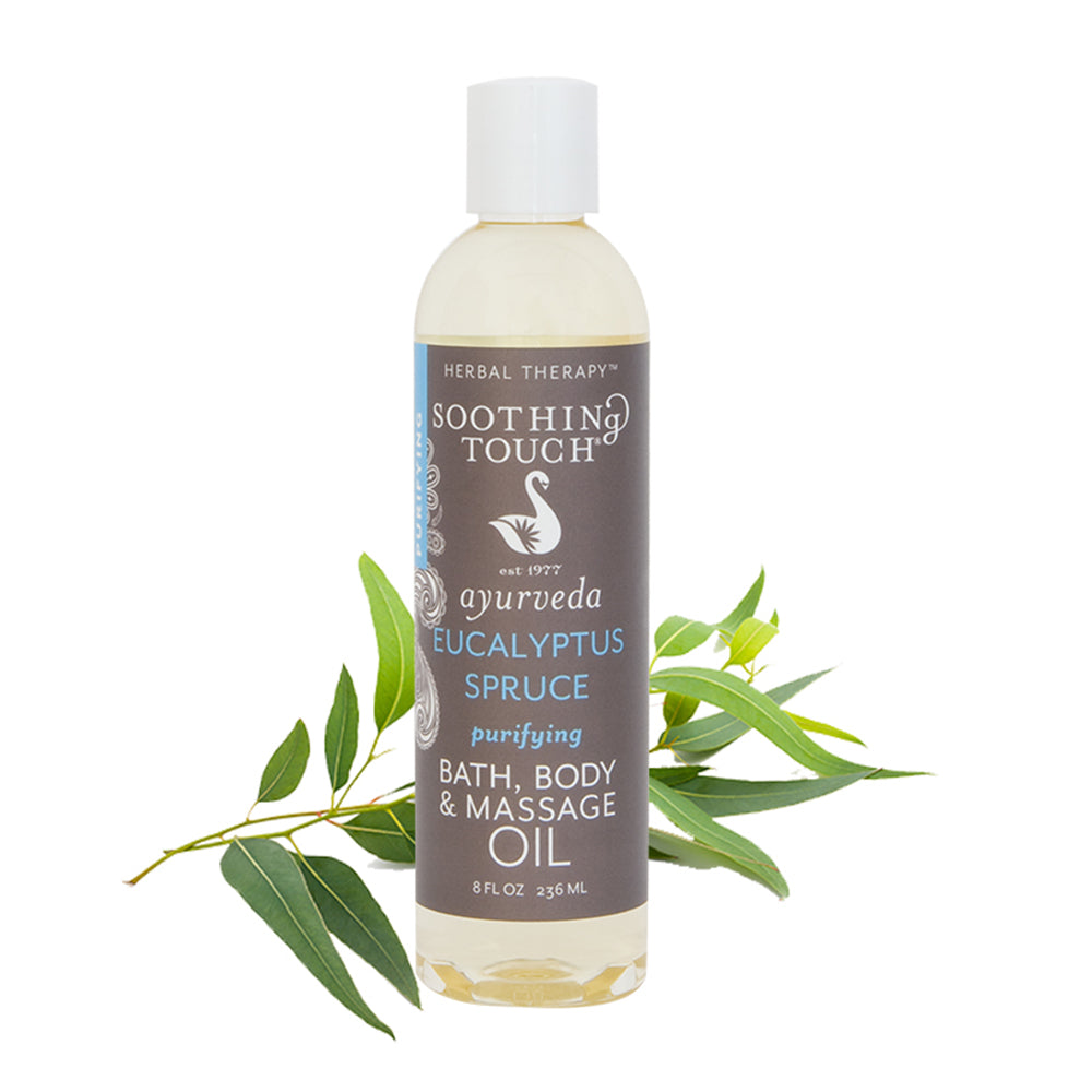 Eucalyptus Spruce Bath Body & Massage Oil