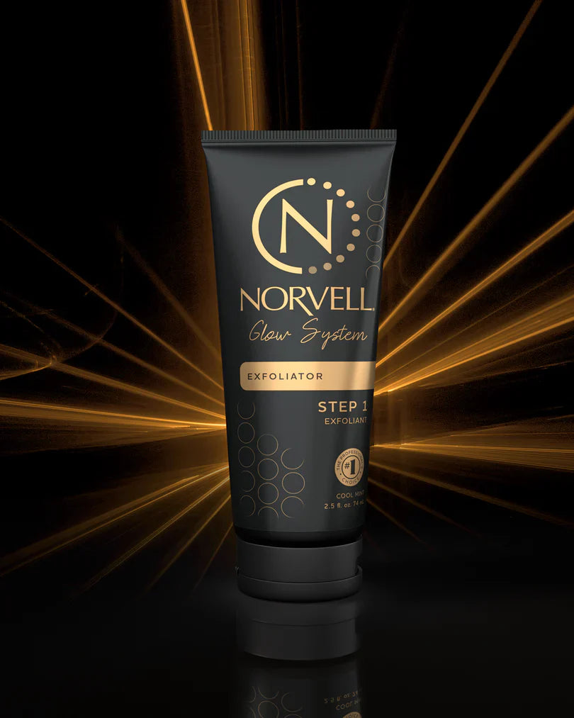 Glow system pre-tan exfoliator 2.5 fl oz