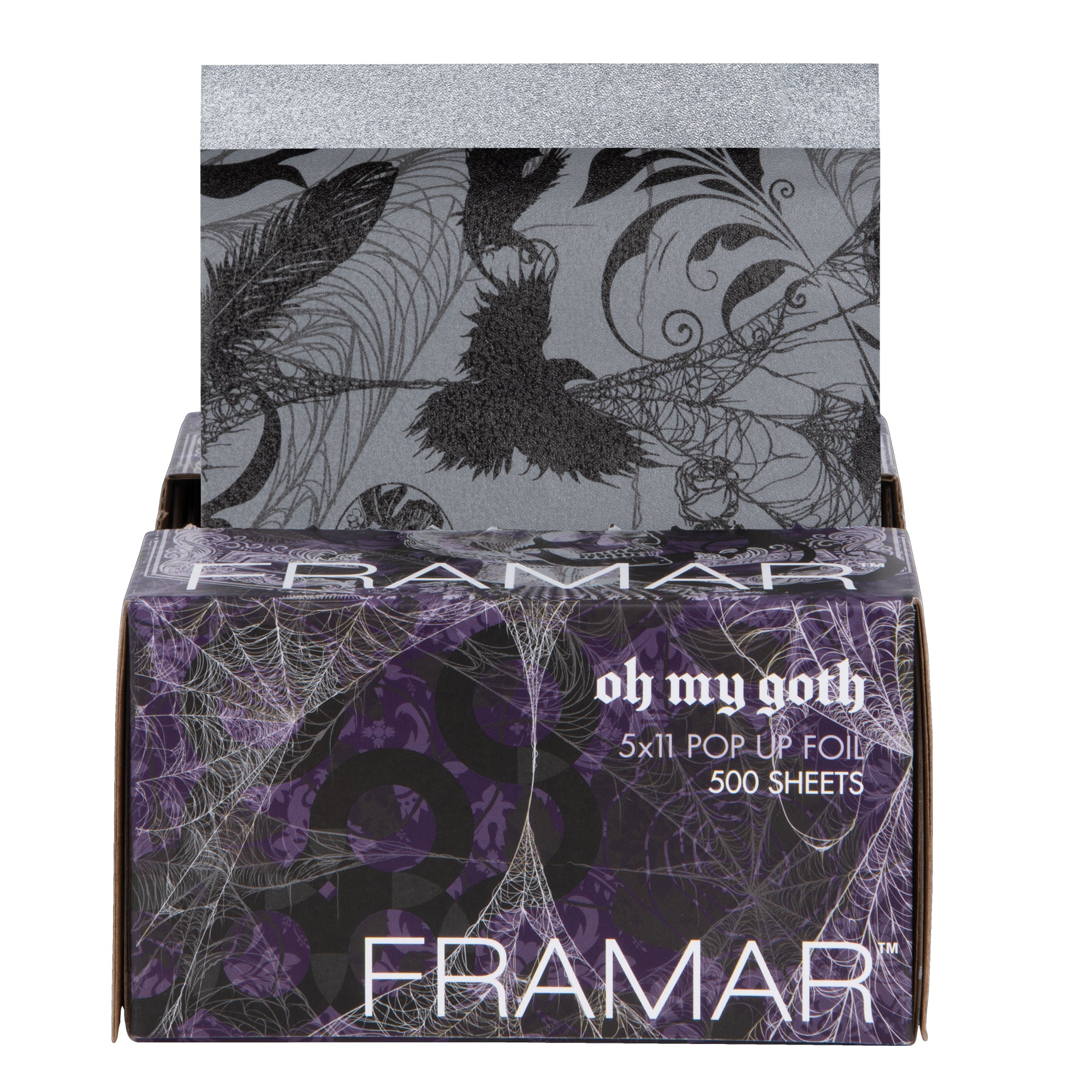 FOIL: Oh My Goth Pop Up Embossed 5 x 11, 500 ct