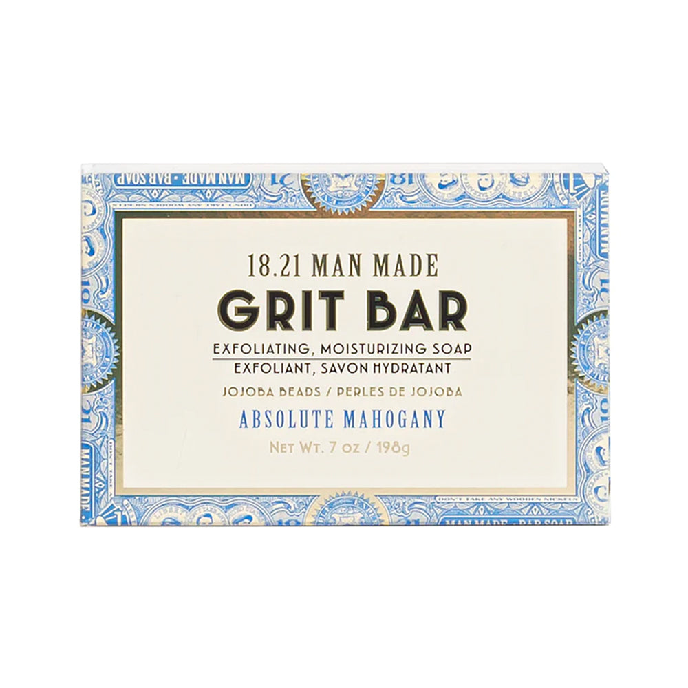 Grit Bar Soap Absolute Mahogany