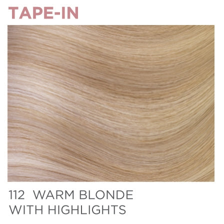 112 Tape-In 14" - Warm Blonde / Highlights