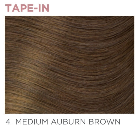 4 Tape-In 14" - Medium Auburn Brown