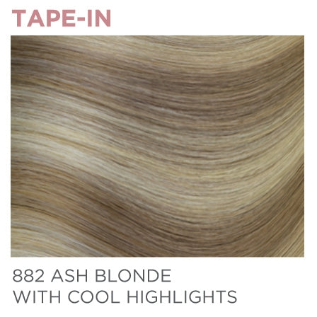 882 Tape-In 14" - Ash Blonde / Cool Highlights