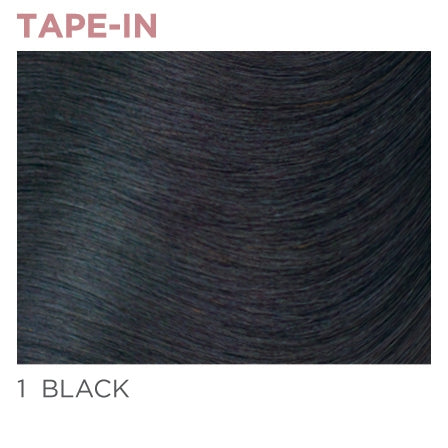 1 Tape-In 18" - Black