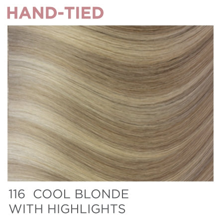 116 Hand-Tied 14" - Cool Blonde / Highlights