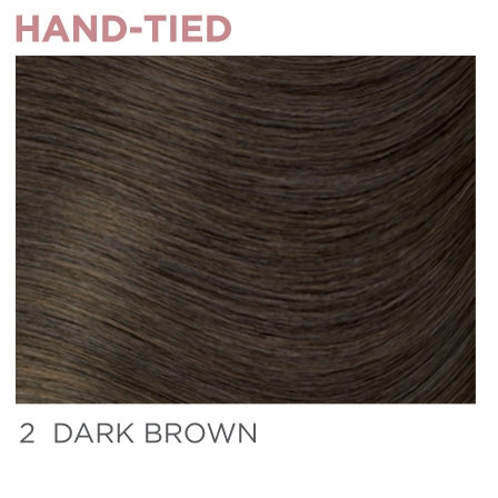 2 Hand-Tied 14" - Dark Brown