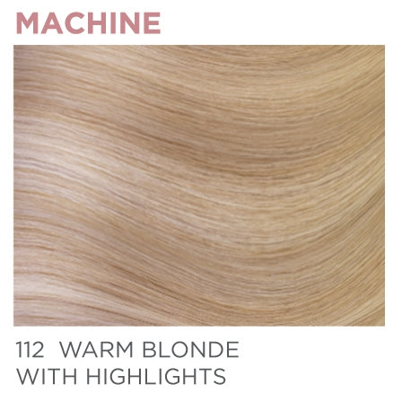 112 Machine-Tied 14" - Warm Blonde / Highlights