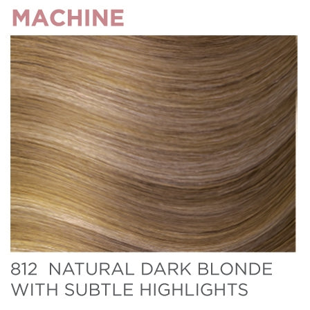 812 Machine-Tied 14" - Dark Blonde / Subtle Highlights