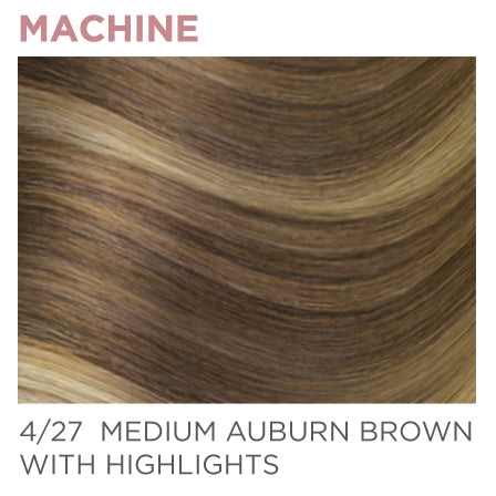 4/27 Machine-Tied 18" - Medium Auburn / Highlights