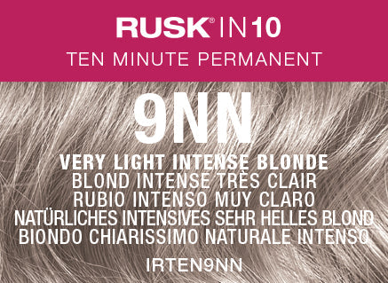 Rusk In 10 Permanent Cream Color