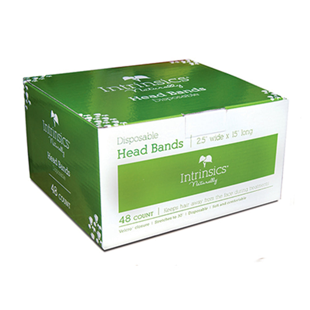 Disposable Headbands 25 In X 15 Inches White 48/Box