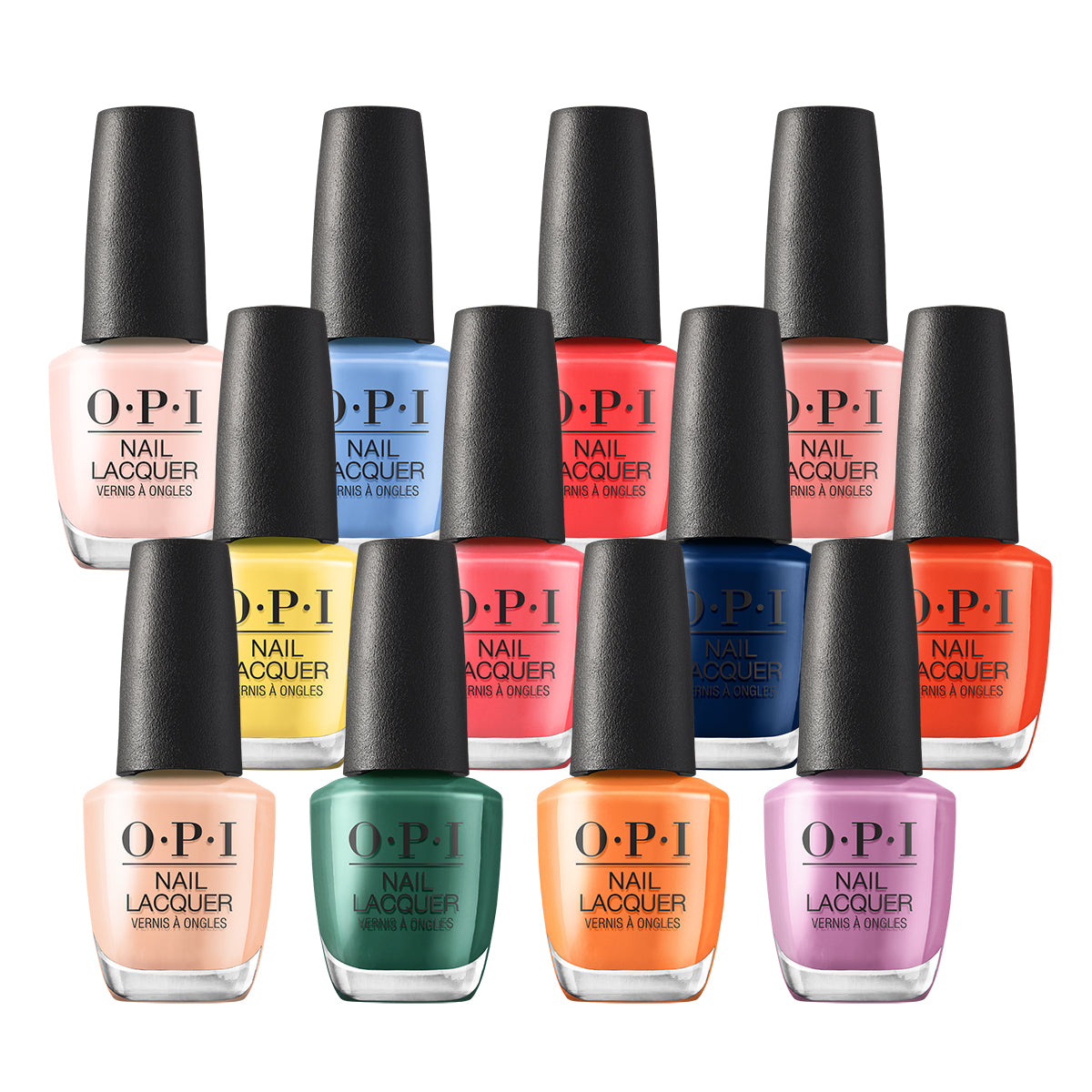 OPI Nail Lacquer, 36 Piece Stock-in-Box (Make 'Em Jelly Collection)