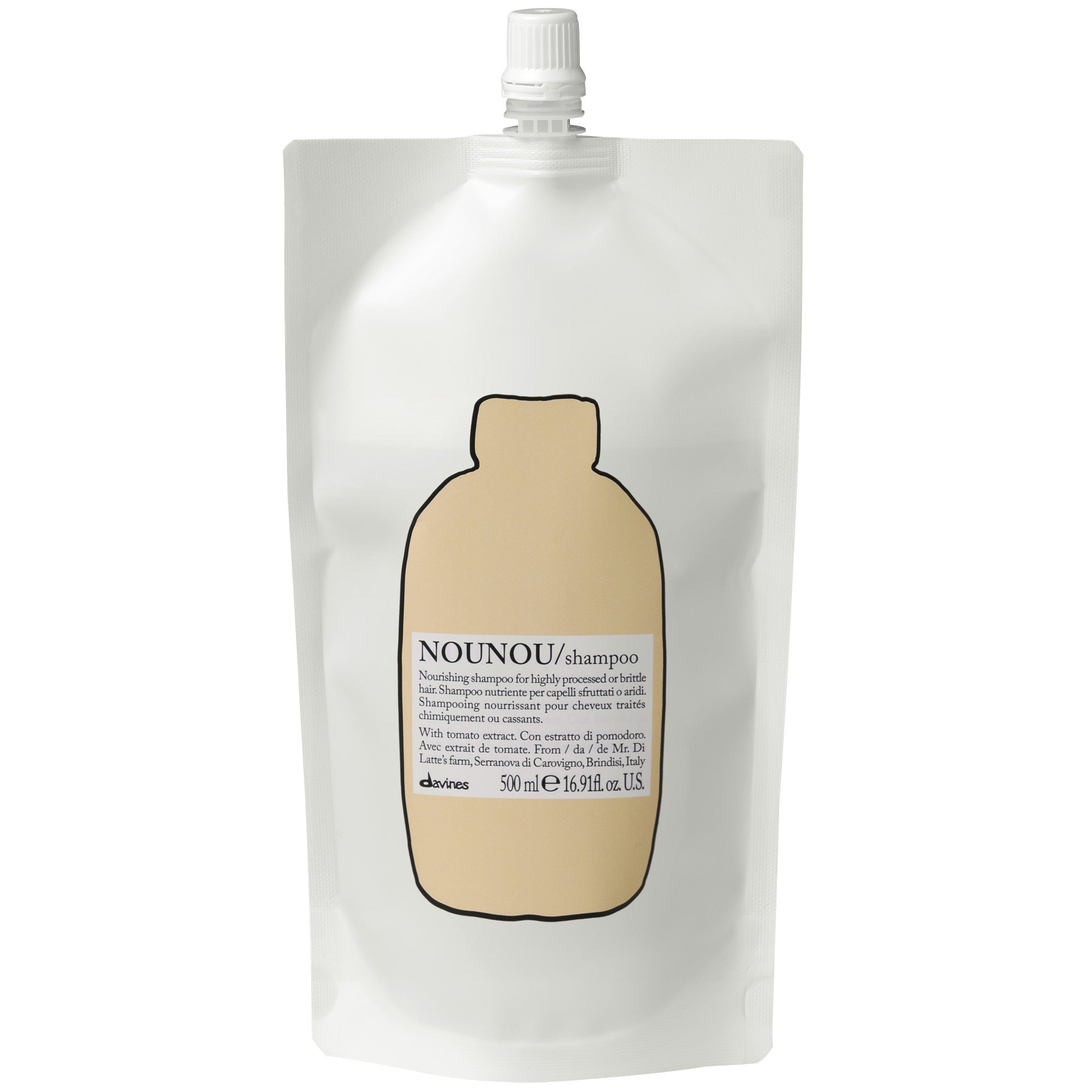 Essential Haircare NOUNOU Shampoo Pouch Refill