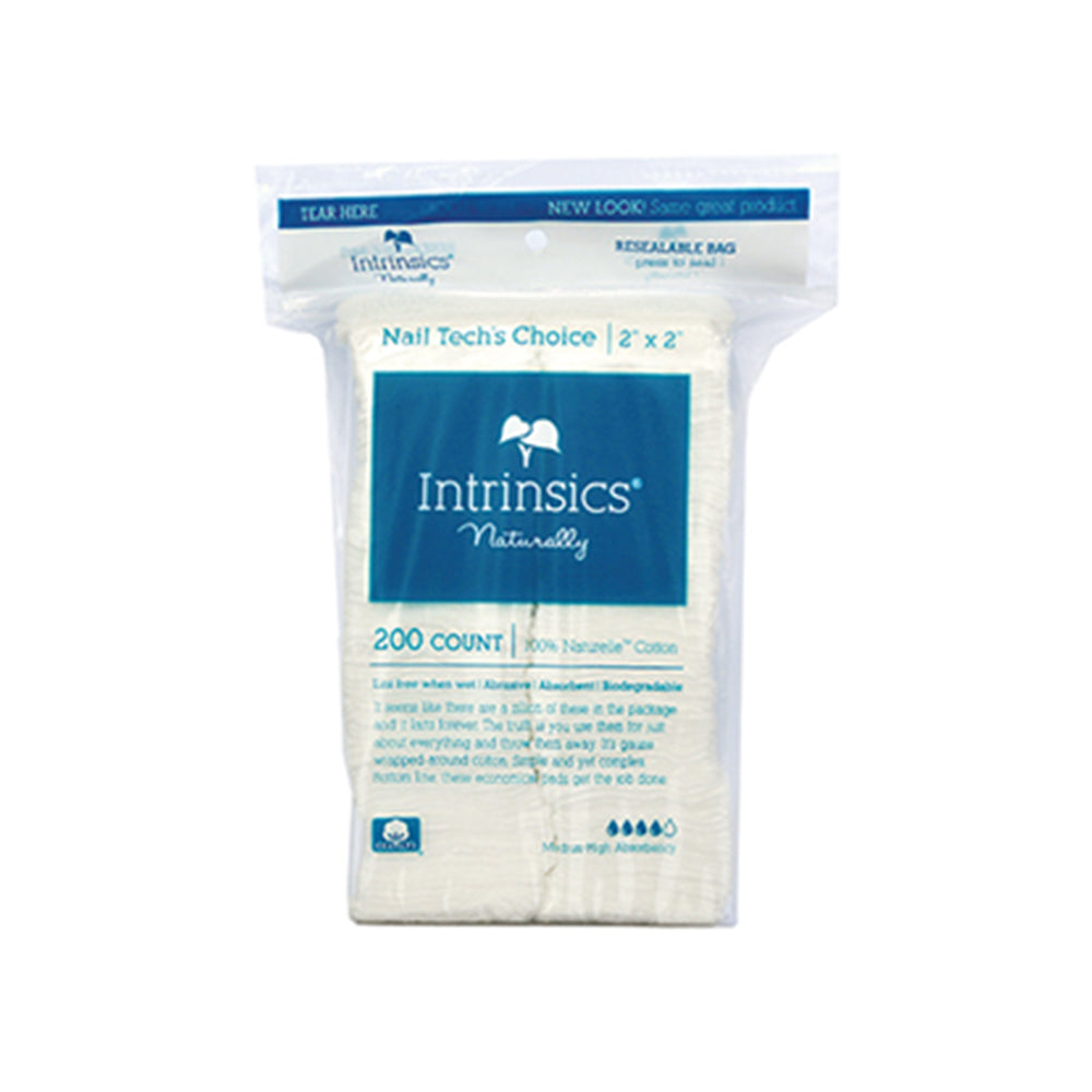 Nail Techs Choice 2 X 2 Cotton Filled Gauze 200/Bag