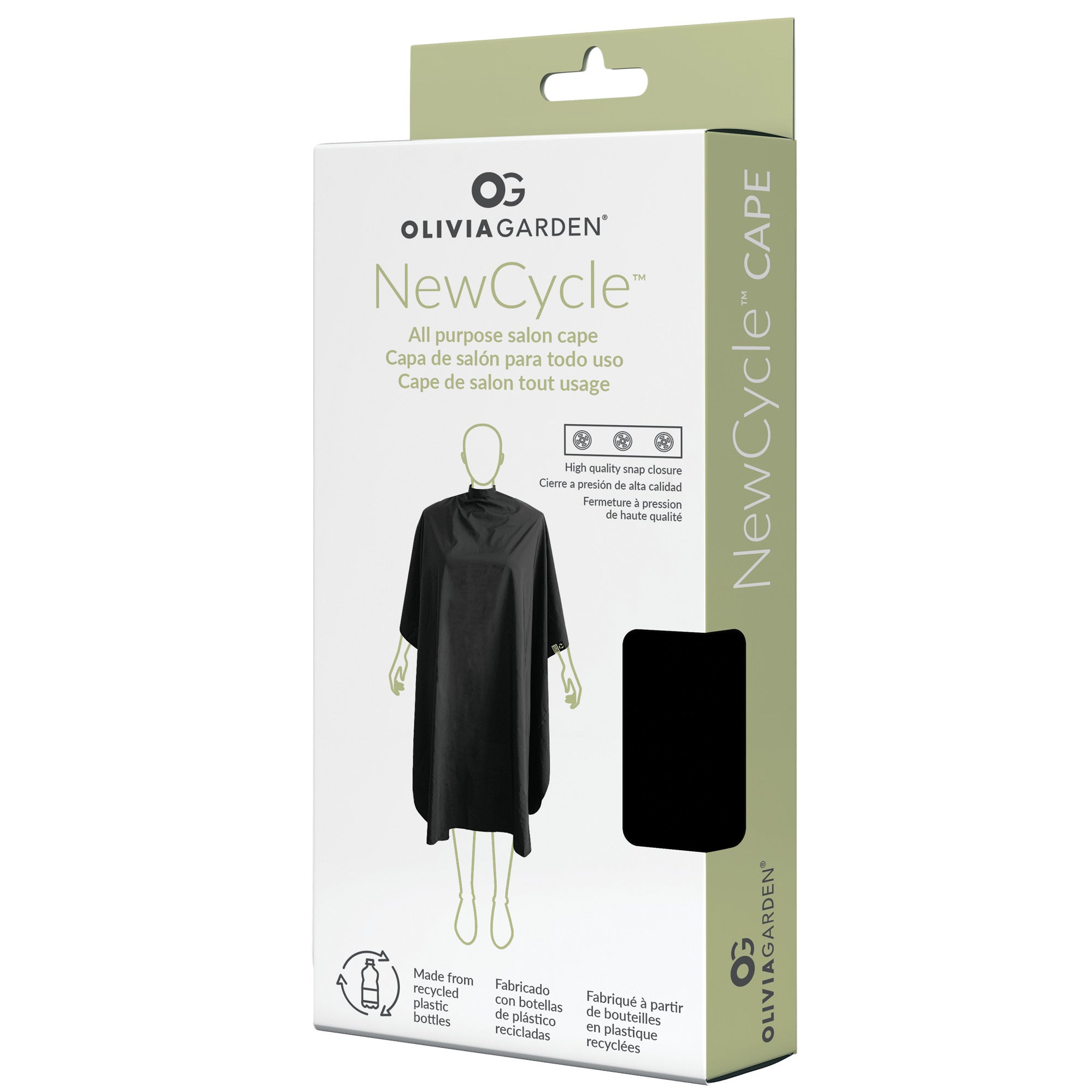 New Cycle Cape - Black 45" x 55"